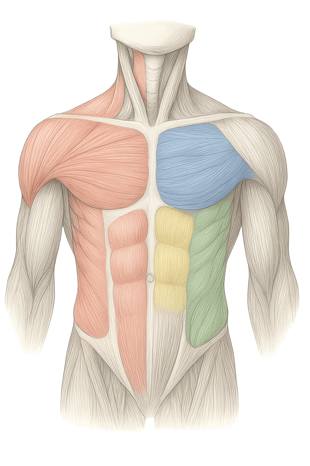 Human anatomy illustration